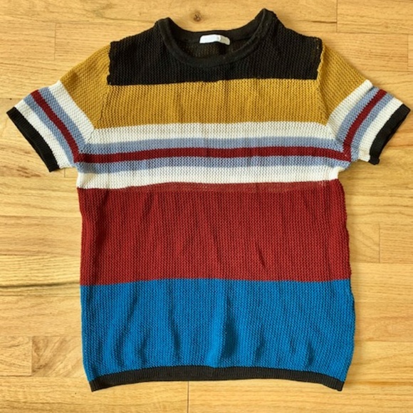 ZARA-MULTI COLORED TOP - Picture 2 of 4